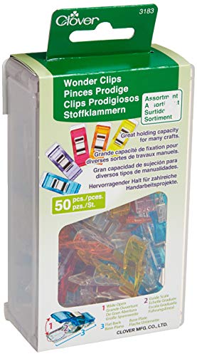 Clover Wonder Clips 1 Pack Colors May Vary - Image 1