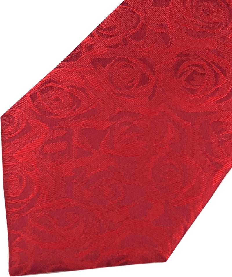 Secdtie Men's Classic Stripe Jacquard Woven Silk Tie Formal Party Suit Necktie - Image 5