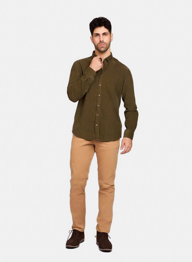 Men Regular Fit Shirt - Green