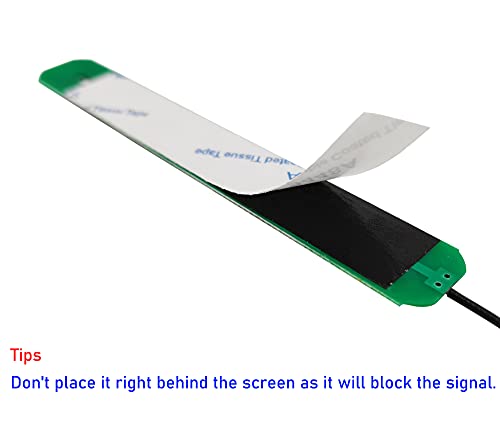 Tenmory 2 x 8dBi 2.4GHz 5.8GHz Dual Band WiFi Antenna IPX MHF4 Internal Antennas with 50cm Cable for M.2 Card - Image 3