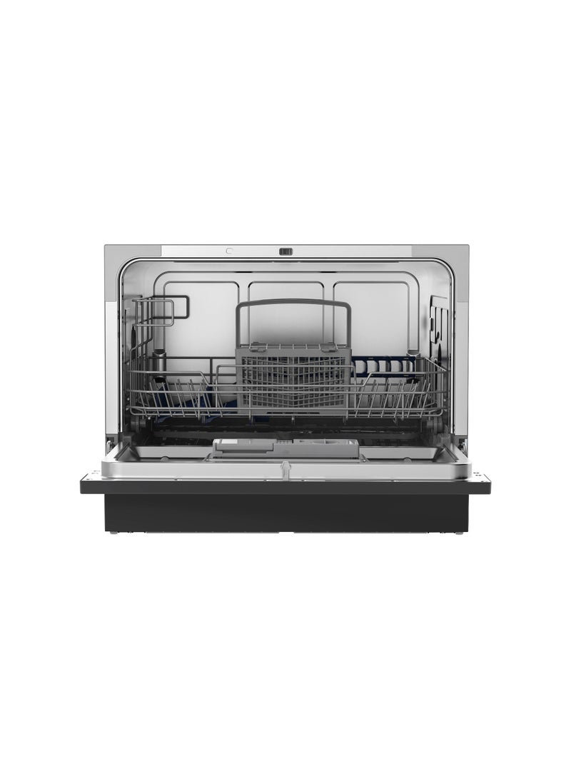 TEKA LC 24700 BK Free standing compact dishwasher with 6 place settings and 7 programs 6 L 2100 W 114350002 black - Image 2