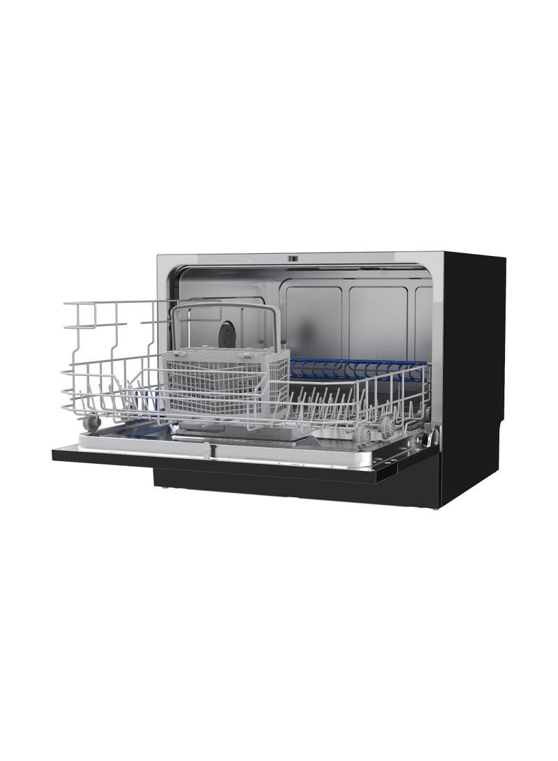 TEKA LC 24700 BK Free standing compact dishwasher with 6 place settings and 7 programs 6 L 2100 W 114350002 black - Image 3