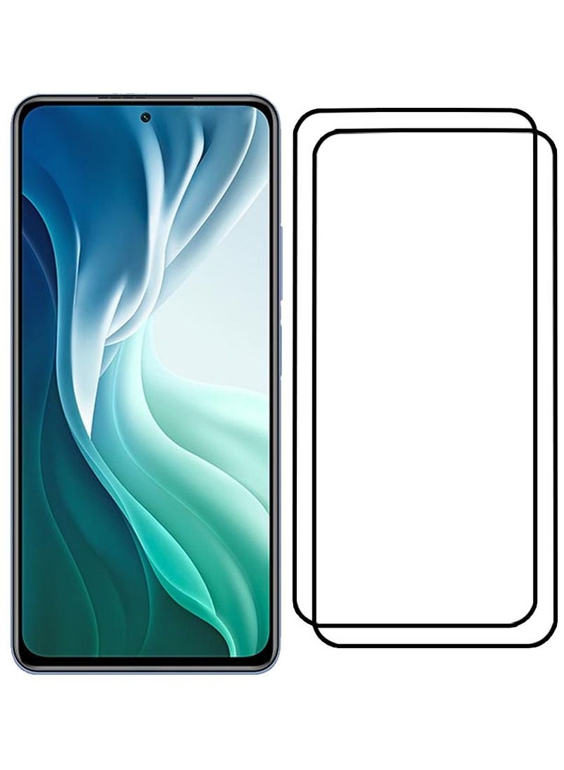 CATANES 2 Pack For Xiaomi Mi 11i Screen Protector Tempered Glass Full Glue Back - Image 2
