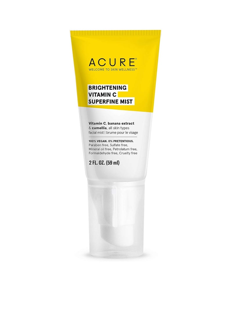 أكيور اكيور بخاخ فيتامين سي فائق النعومة لتفتيح البشرة- نباتي 100 - لمظهر أكثر إشراقًا- مستخلص الموز والكاميليا- لجميع انواع البشرة- 2 اونصة سائلة، 2 أونصة سائلة - Image 1