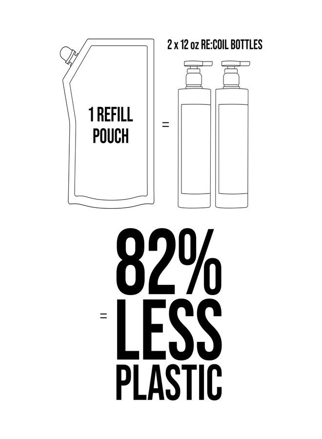 AG Care Re:Coil Curl Activator Curl Cream Award-Winning Curl Creating Complex - Ultra-Nourishing Curly Hair Cream for Defined, Healthy Curls, 24 Fl Oz - Image 2