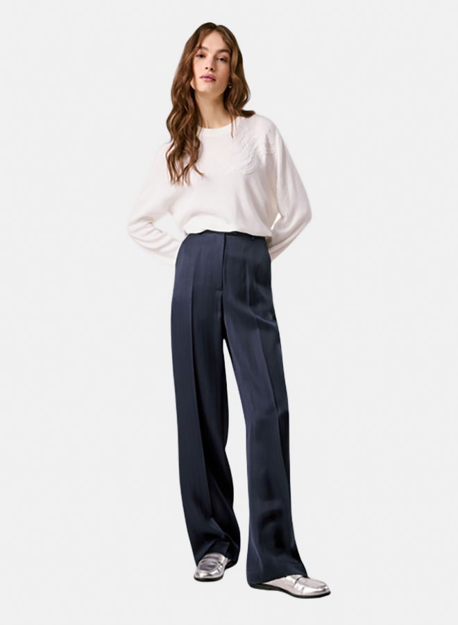 GERRY WEBER Elegant Trousers With A Wide Leg  - Image 1