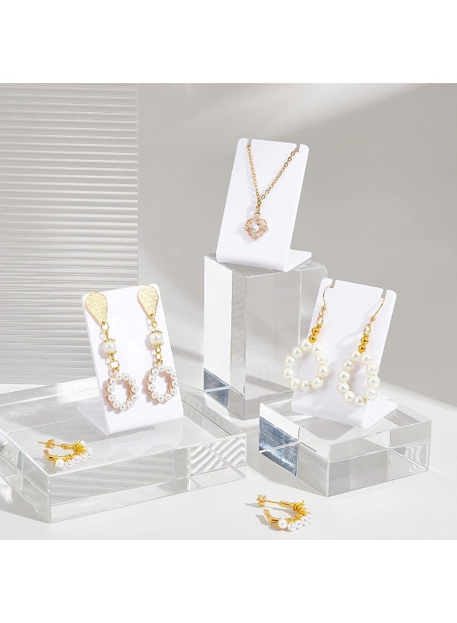 TPGP 10Pcs Acrylic L Shape Necklace Display Stand - Image 5