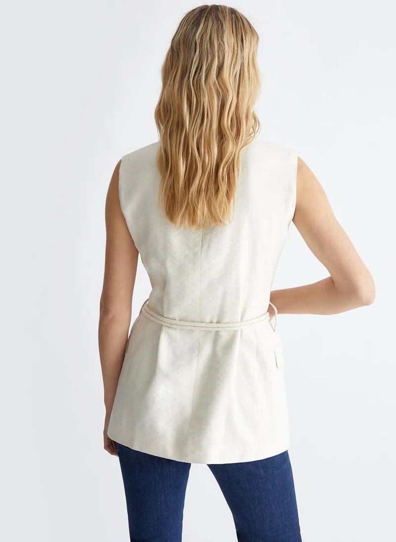 Liu Jo Belted waistcoat