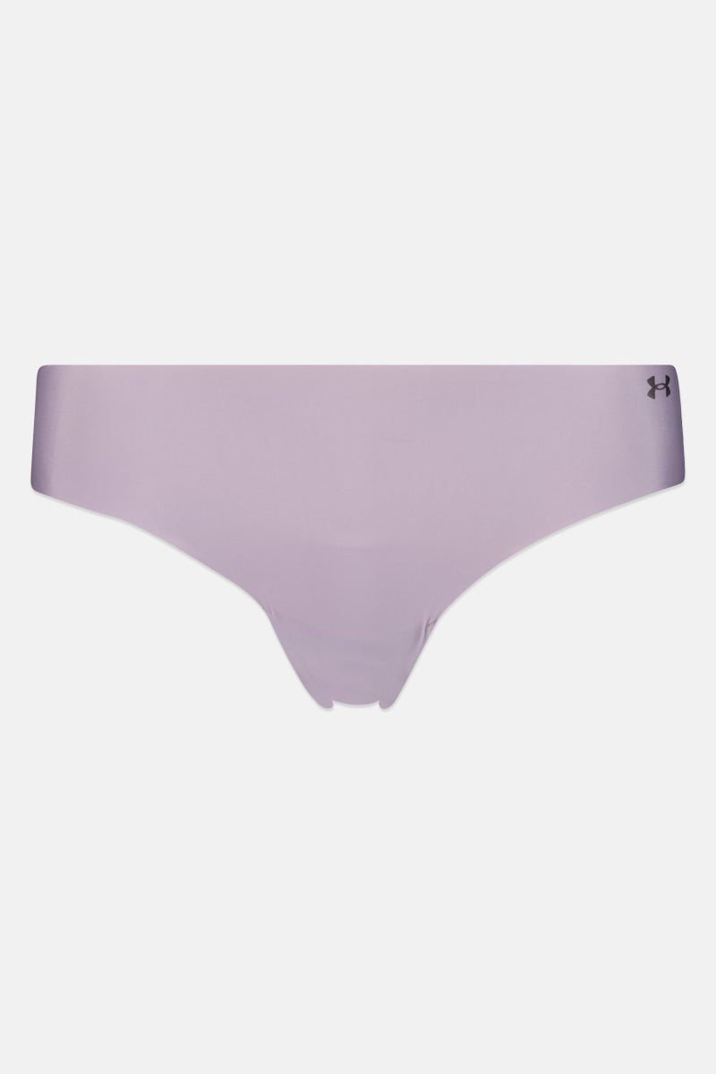 UNDER ARMOUR سراويل داخلية نسائية 3 قطع بشعار العلامة التجارية، متعددة الألوان - Image 3