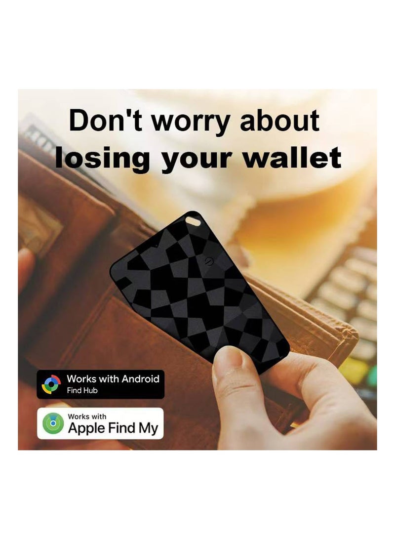 Smart Wallet Finder Card Apple Find My and Android dual system GPS Wireless Charging Locator Item purse Tracker Luggage Tags Phone Passports anti-lost tracking device - Image 3