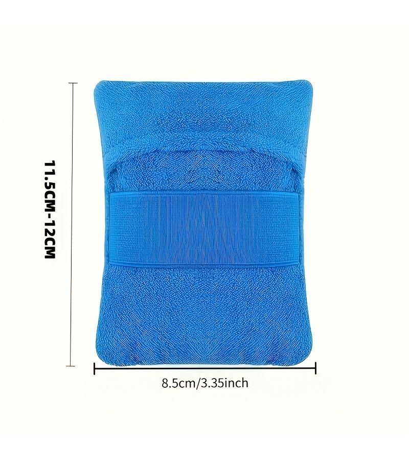 4pcs Blue Portable Beach Sand Removal Cleaning Travel Tool Set Soft Compact Ideal Camping - Image 3