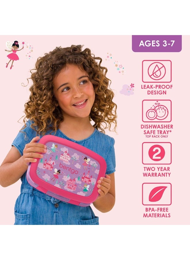 Bentgo Kids Prints 5 Compartment Lunchbox Fairies  - Image 4