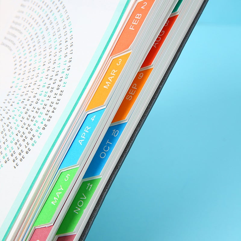 2024 Calendar Year Plan Book A5 Business Notebook Week Plan 365 Days Calendar Year Time Management Book - Image 5