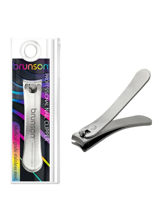 brunson Nail Clipper Trimmer Wide Jaws For Manicure And Pedicure BNCL11 - Image 1
