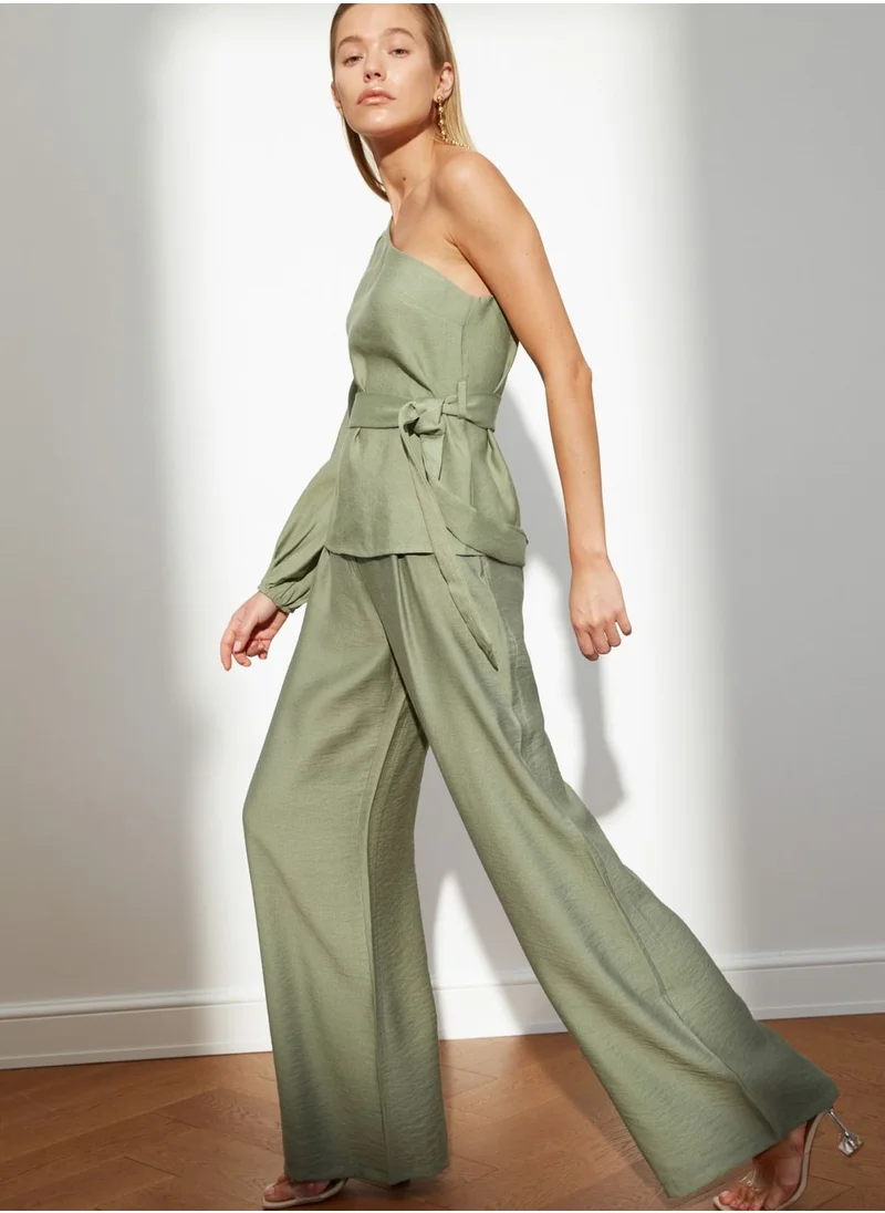 trendyol High Waist Wide Leg Pants