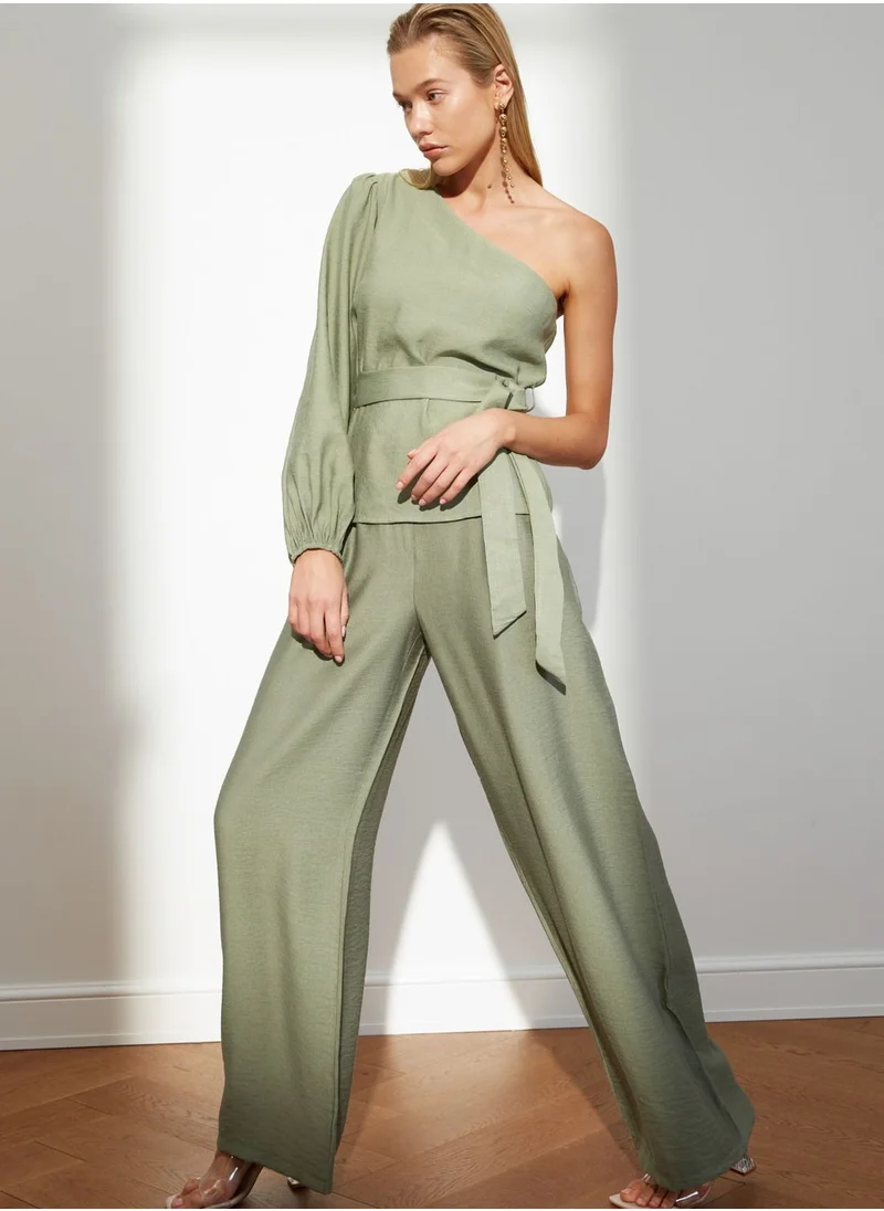 trendyol High Waist Wide Leg Pants