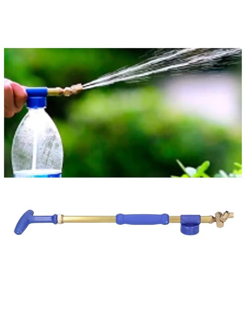 Generic Telescopic Copper Sprayer – Non-Slip Handle, Adjustable Nozzle, Dual Spray Head, Fits 1.25L+ Bottles, for Garden/Lawn/Farm Irrigation  - Image 3