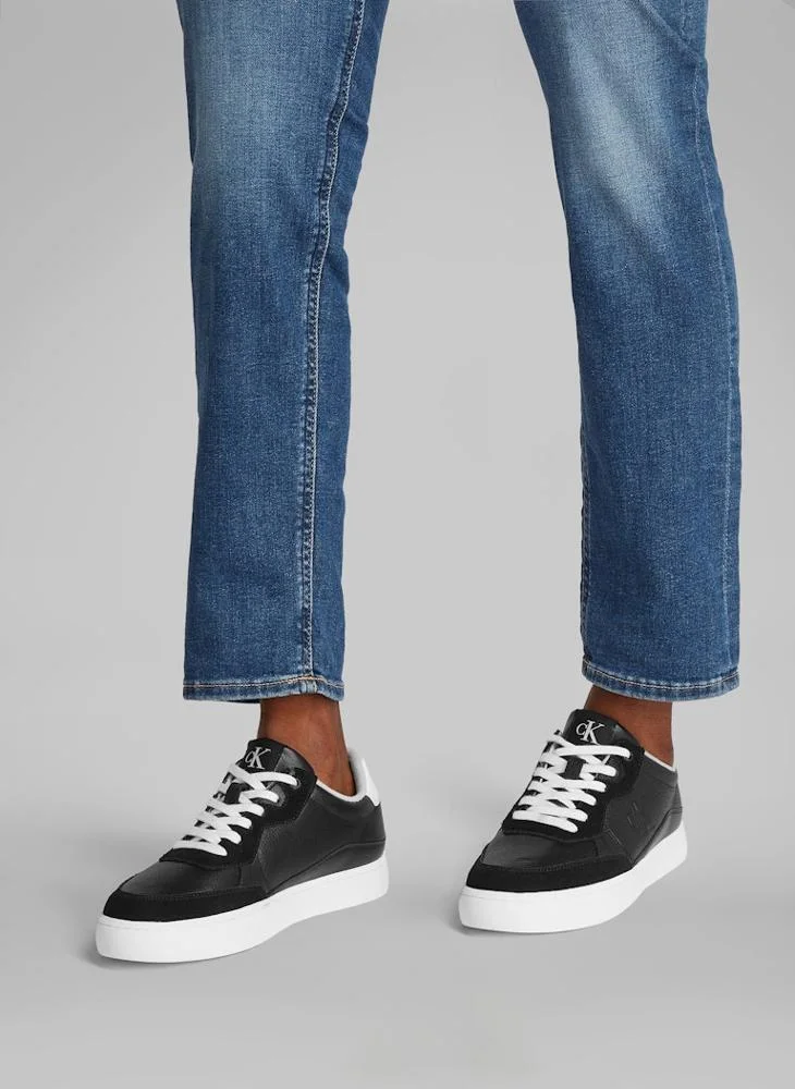 Calvin Klein Jeans Classic Cupsole Leather Low Trainers