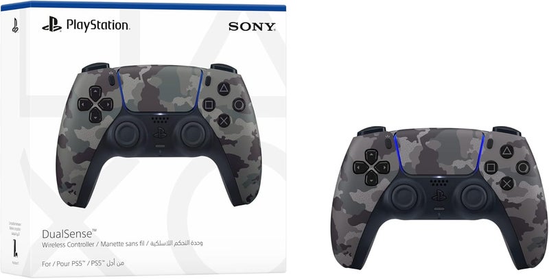 PlayStation 5 DualSense Wireless Controller - Grey Camouflage - Image 1
