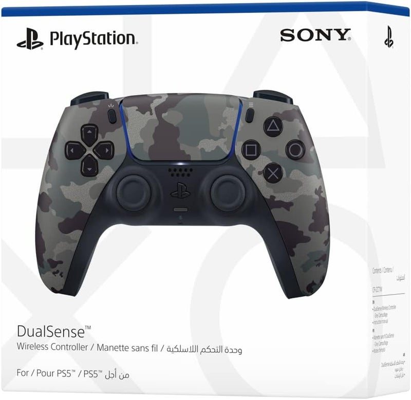 PlayStation 5 DualSense Wireless Controller - Grey Camouflage - Image 3