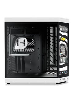 HYTE Y70 Touch Infinite Gaming Case (Panda Edition) - Modern Aesthetic Dual Chamber Panoramic Tempered Glass Mid-Tower ATX Computer Gaming Case with 14.5" Integrated Touchscreen & PCIE 4.0 Riser Cable  - Image 3