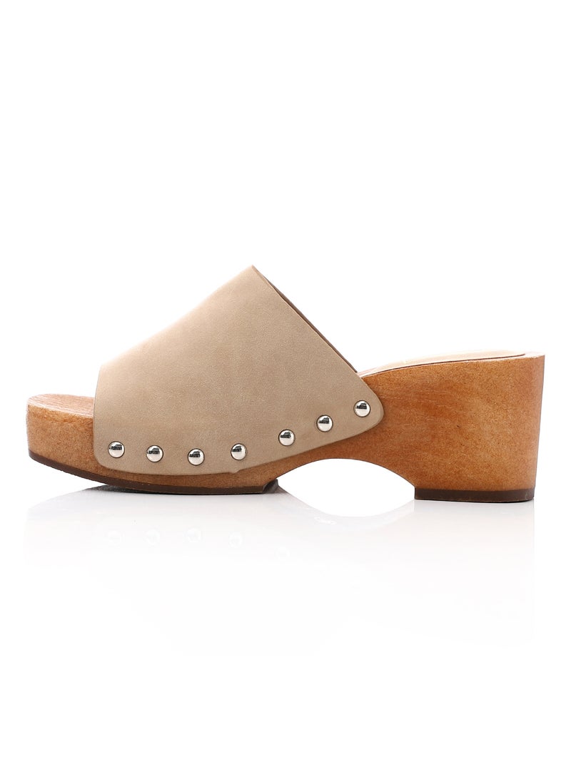 DejaVu - Slip On Hard Sole Chunky Slippers - Image 1
