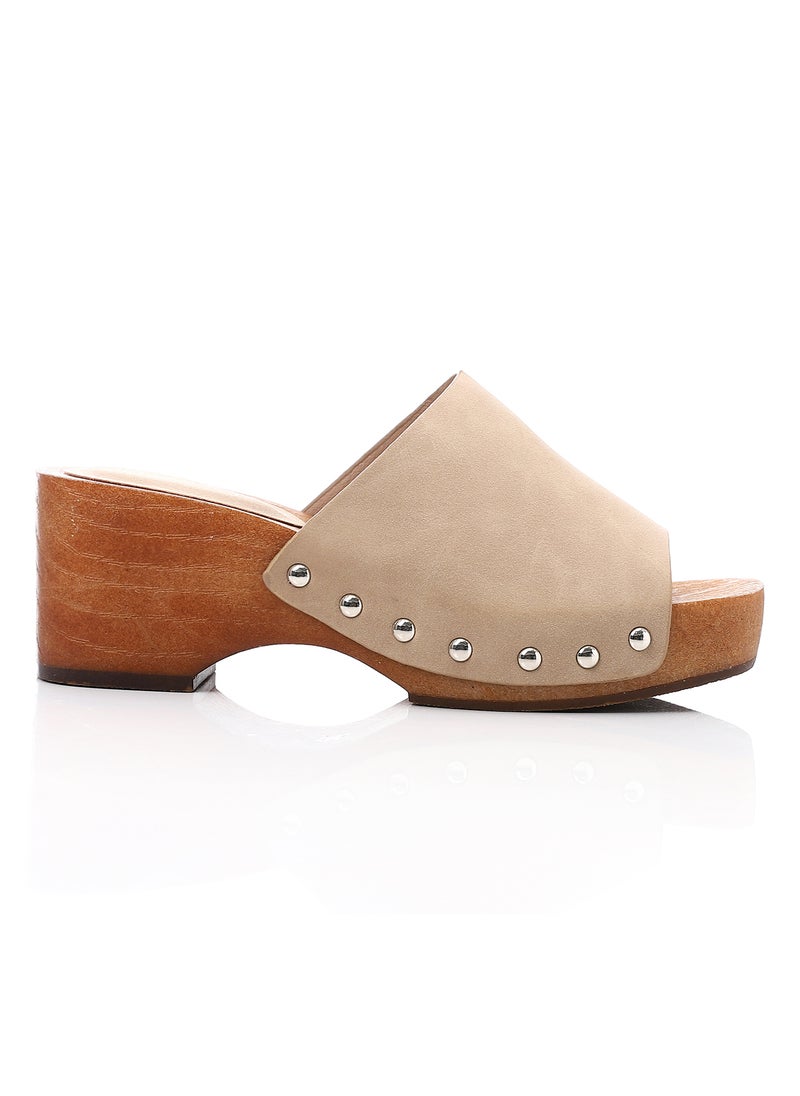 DejaVu - Slip On Hard Sole Chunky Slippers - Image 1