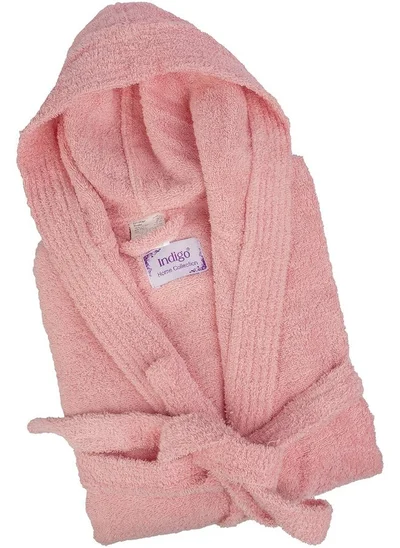 Bliss Casa Unisex Hooded Bathrobe - 100% Cotton, Super Soft, Highly Absorbent Bathrobes For Women &amp; Men- Perfect for Everyday Use