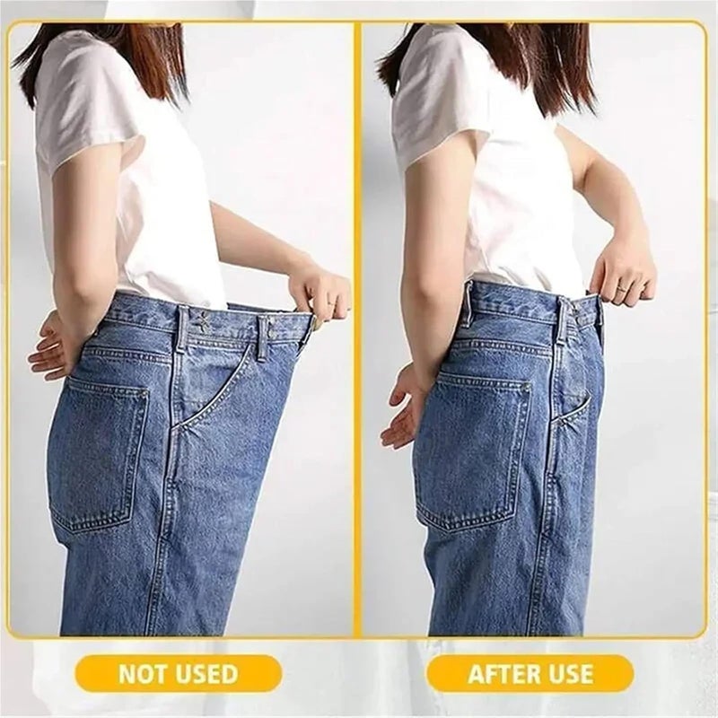 Pant Waist Tightener Pant Waist Tightener 18Sets Metal Jeans Button Snaps Adjustable Pants Pins Clips Reduce Buttons Clothing Buckles(Large Bronze (27mm)) - Image 4
