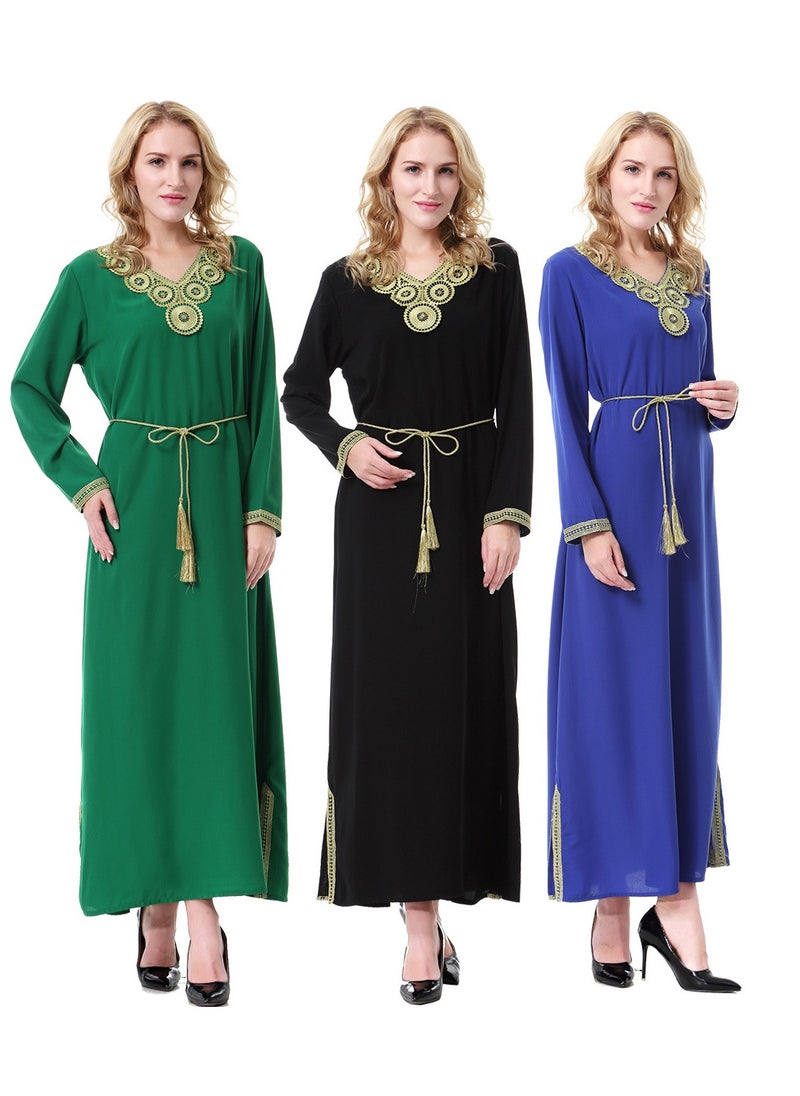 KUYING - New Fashion Versatile Long sleeved Dress - Image 1