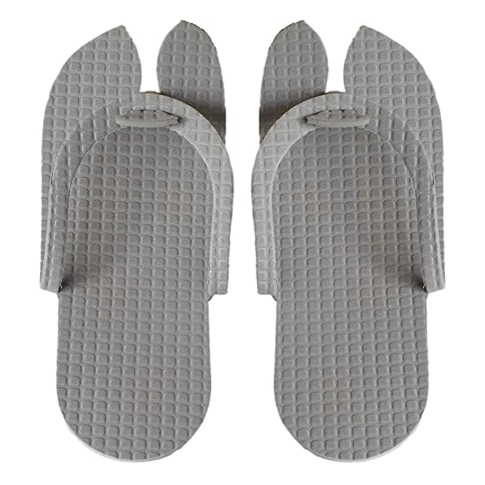Spa and Hotel Accessories Guest House Kit Guest Room Free Size 5MM Sole Disposable Slipper Pack of 50  - Image 2