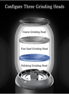 Elaimei Electric Callus Remover For Feet：Pedicure Tools With 3 Rollers, Professional Pedicure Tools Kit For Powerful Pedi Feet Care Vac, Foot File Care - Perfect For Hard, Cracked, Dry, Dead Skin (Usb Cable)  - Image 4