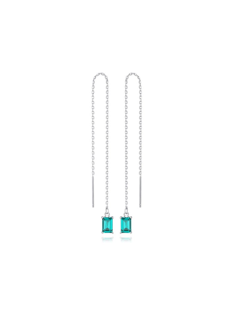 GEMMACRAFT Silver Jewellery Set –Cubic Zirconia Earrings & Resizable Ring - Image 3