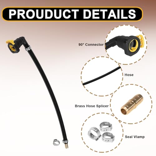 YMT Fuel Filter Tank Supply Line Connector Repair Kit Fits for Ford F250 F350 F450 F550 67L DieselReplace for HC3Z9J338L - Image 3