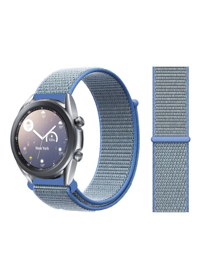 بيرفيي سوار بديل لساعة سامسونج جالاكسي 3 مقاس 41 مم أزرق تاهو - Image 2