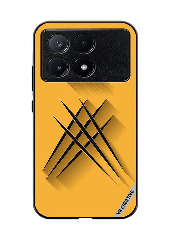VR CREATIVE Protective Case Cover For Xiaomi Poco X6 Pro Wolverine Design Multicolour - Image 1