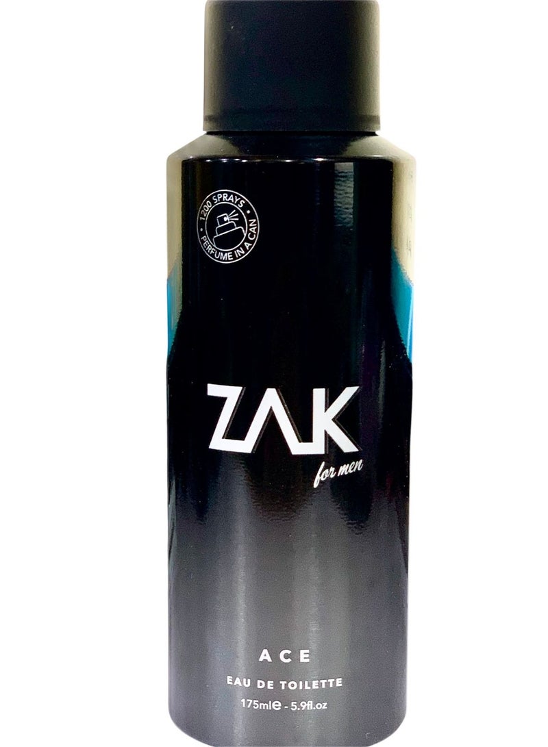 Zak For Men Ace EDT-175Ml