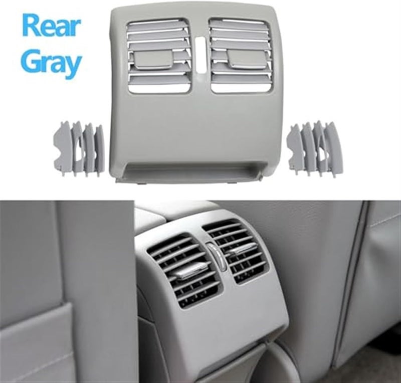 QASULER Front Rear Air Vent Outlet Grille for W204 C Class - Image 2
