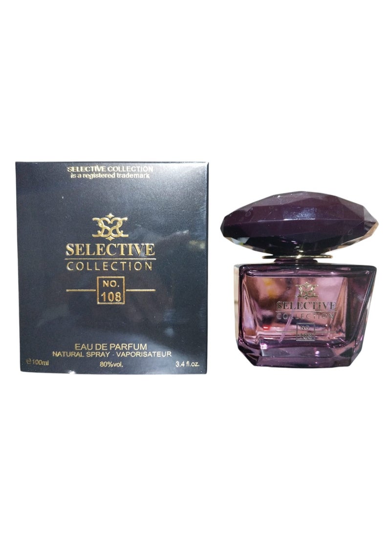 Selective Collection NO. 108 Eau De Parfum For Women - 100 ML 