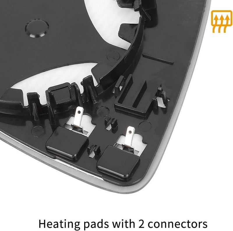 Wivplex Wide Angle Heated Side Mirror Glass for Volkswagen Golf MK7 - Image 5