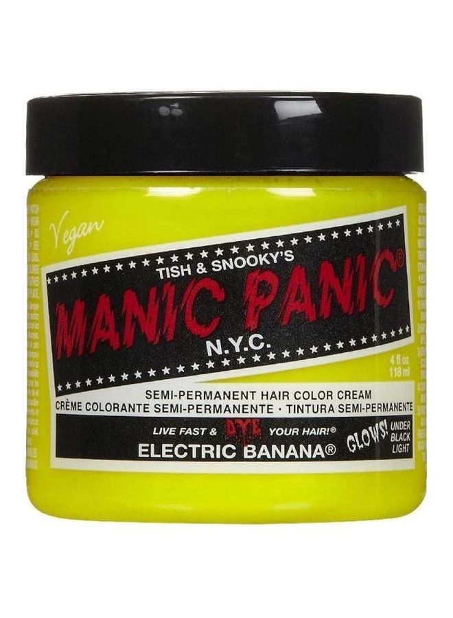 Manic Panic Classic High Voltage Semi-Permanent Hair Colour Cream Electric Banana 118ml - Image 1