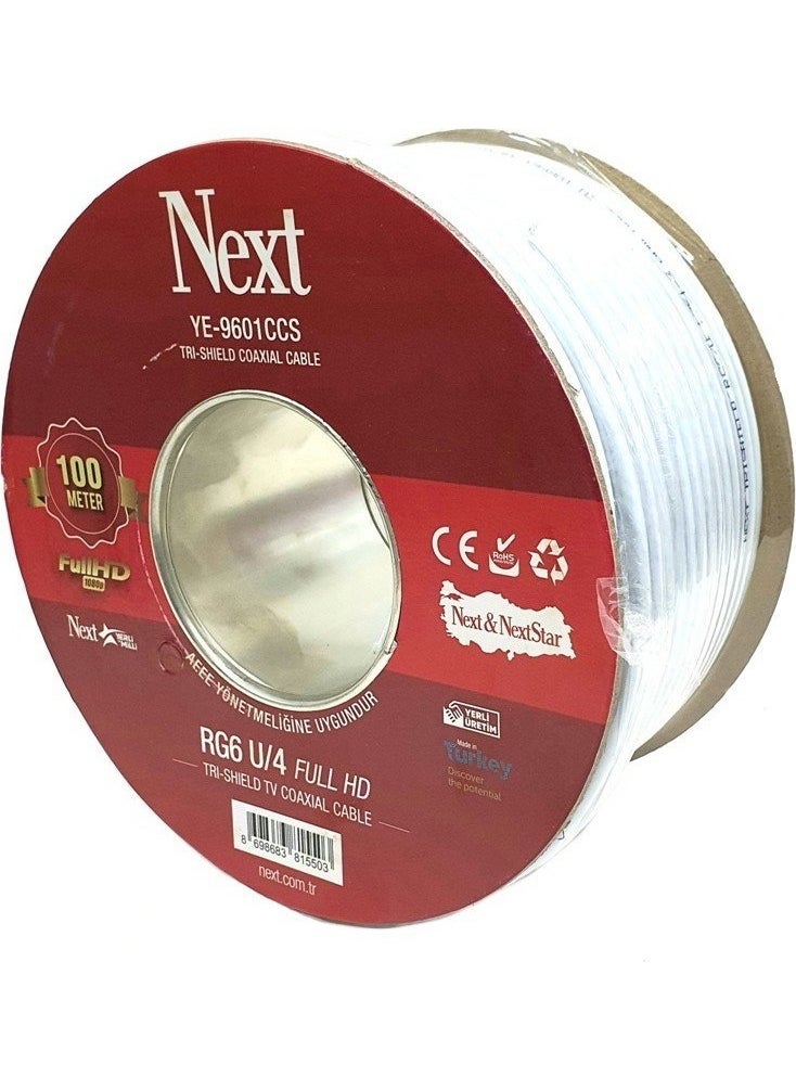 Next Rg6 Full HD Antenna Cable 30 Meters F Connector  - Image 2