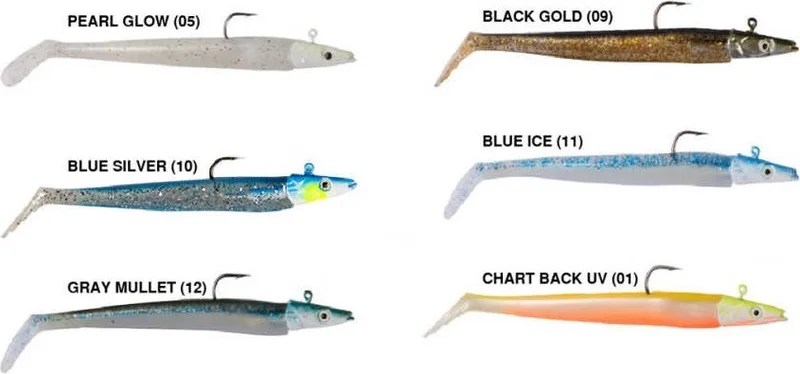 ريوجي Snake Shad 11CM, 10GR, (2+2AD) Chart Back Uv-Standard