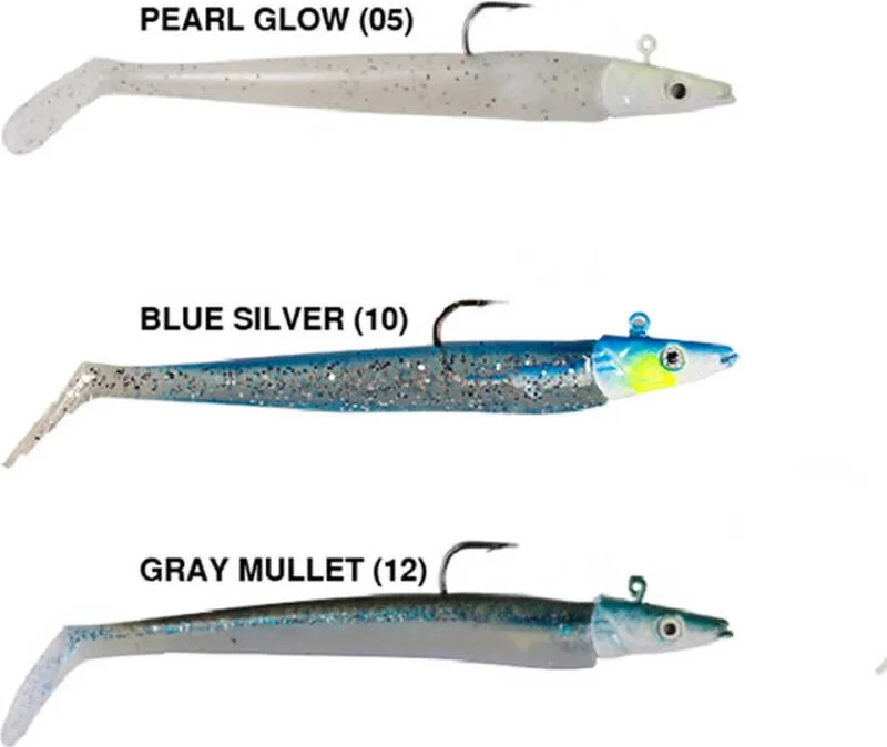 ريوجي Snake Shad 11CM, 10GR, (2+2AD) Chart Back Uv-Standard