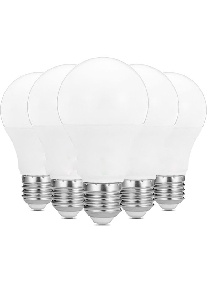 NIBEMINENT 5-Piece Home Lighting LED Bulb Cool White 33 x 10 10centimeter - Image 1