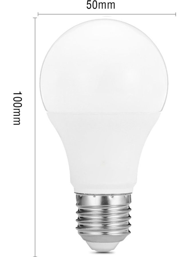 NIBEMINENT 5-Piece Home Lighting LED Bulb Cool White 33 x 10 10centimeter - Image 4