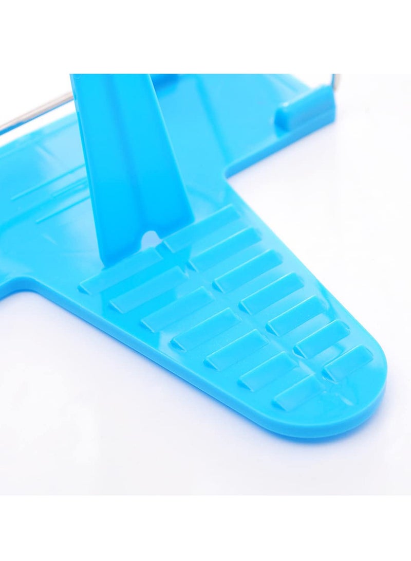 Adjustable Book Stand for Reading and Cooking, Portable Holder for Textbooks, Recipes, Phones and Tablets - Image 3