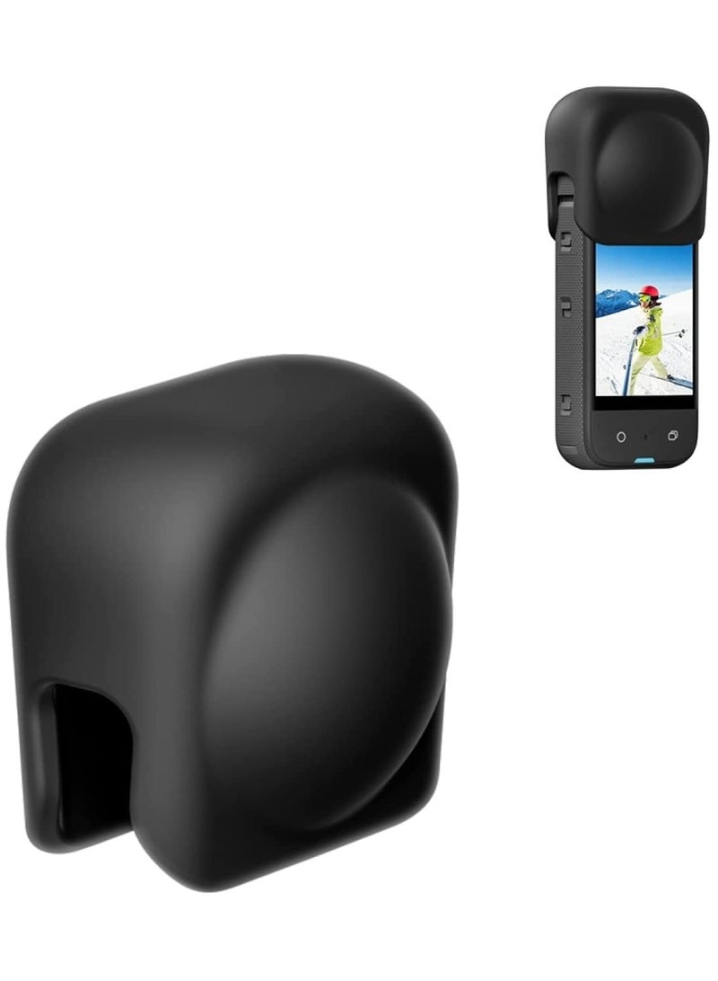 SOLARAE Silicone Lens Cover Protector Guards Replacement Dust-Proof Lens Protective Cap for Insta360 X3 Action Camera Accessories - Image 1