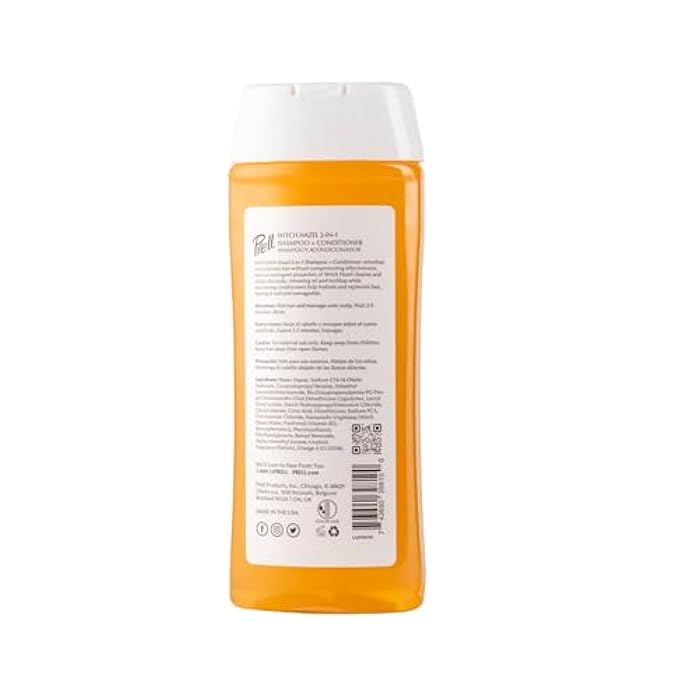Prell Witch Hazel Color Safe Refreshes & Hydrates 2-in-1 Shampoo + Conditioner for Dry, Damaged Hair, 13.5 fl.oz - Image 2