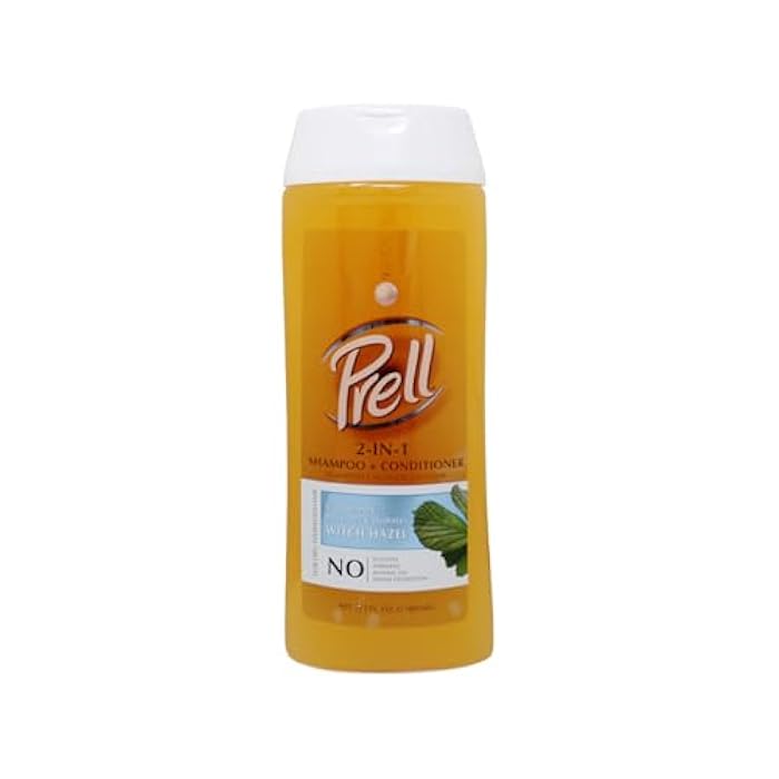 Prell Witch Hazel Color Safe Refreshes & Hydrates 2-in-1 Shampoo + Conditioner for Dry, Damaged Hair, 13.5 fl.oz - Image 5